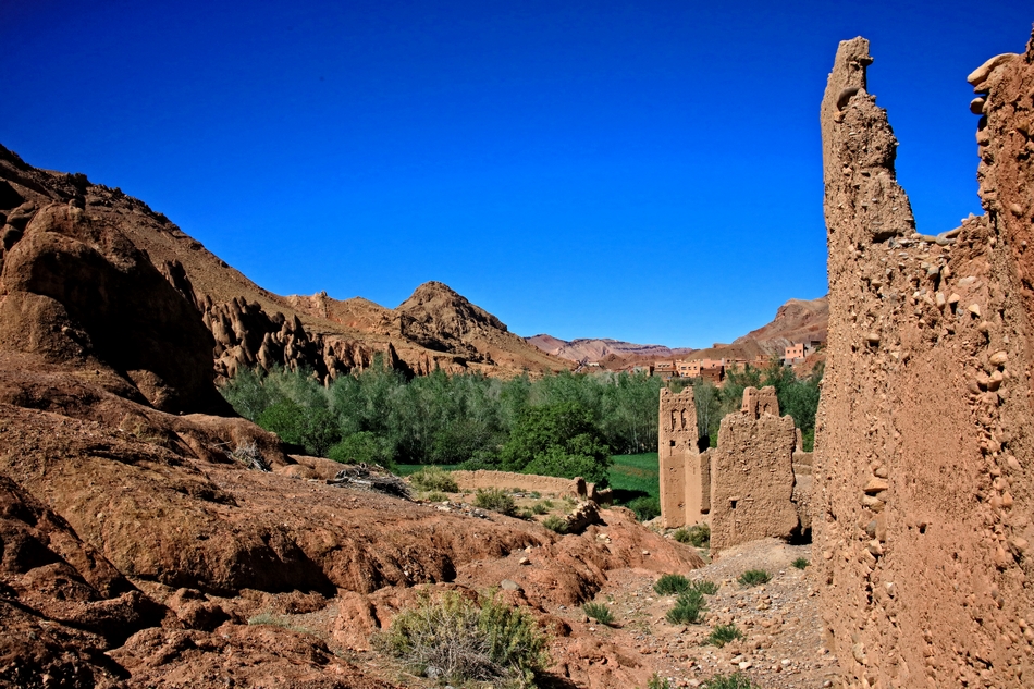 Vallée du Dadès et des roses en randonnée