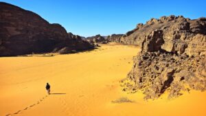 Un trek dans le tassili n&rsquo;Ajjer, au sud de l’Algérie